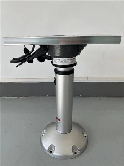 메인스테이 일반 2-3/8" 공압식 받침대 - 14.5"-20.5", 슬라이드 및 회전