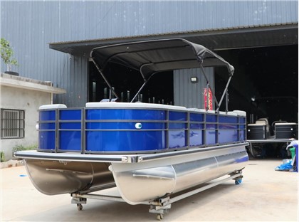 상업용 Allshine Fishing Pontoon Boat